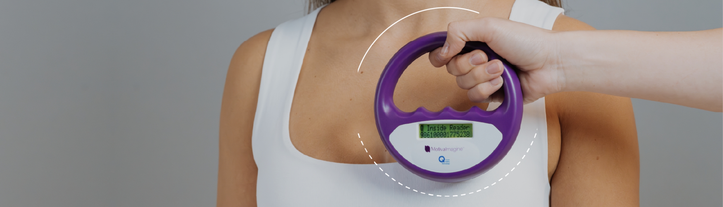 Access your implants information non-invasively